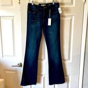Never worn Warp + Weft, PORTLAND bootcut jeans, size 4/27, mid-rise
